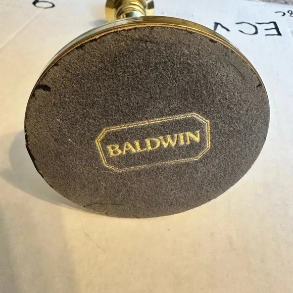 Baldwin Brass 7” candlestick - Picture 4 of 6